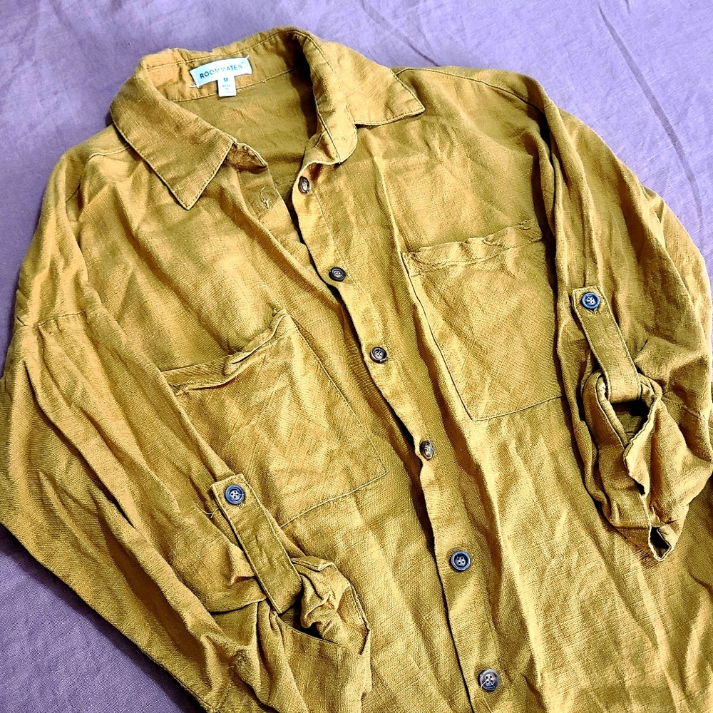 Mustard blouse